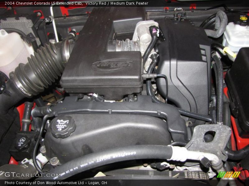  2004 Colorado LS Extended Cab Engine - 3.5 Liter DOHC 20-Valve Vortec 5 Cylinder