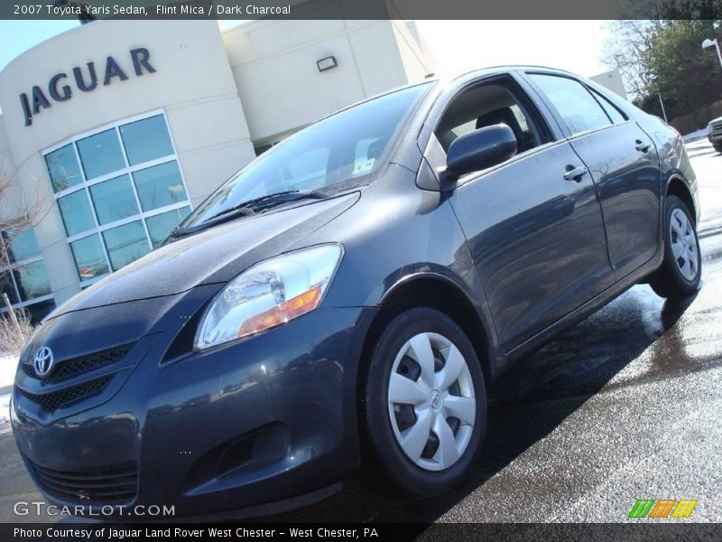 Flint Mica / Dark Charcoal 2007 Toyota Yaris Sedan