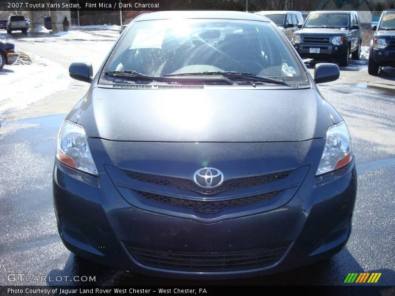 Flint Mica / Dark Charcoal 2007 Toyota Yaris Sedan