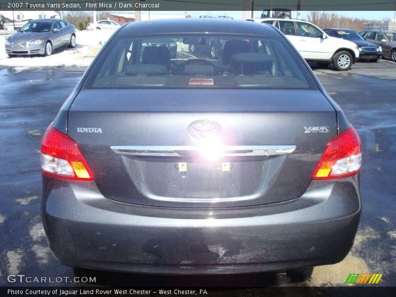 Flint Mica / Dark Charcoal 2007 Toyota Yaris Sedan