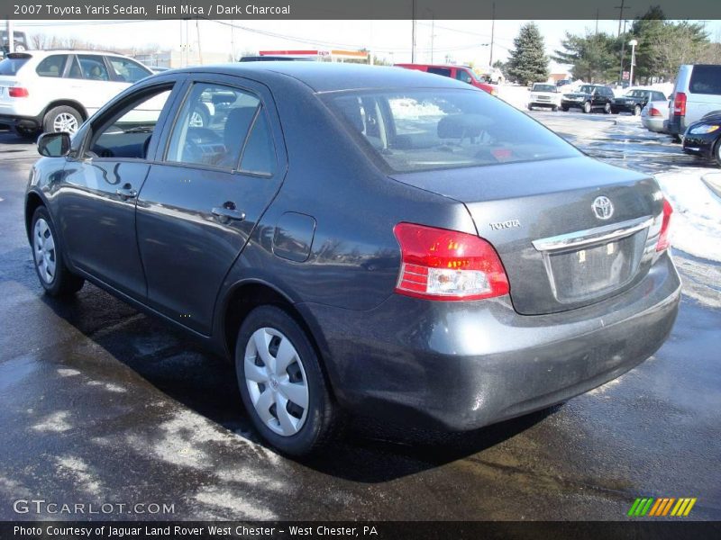 Flint Mica / Dark Charcoal 2007 Toyota Yaris Sedan