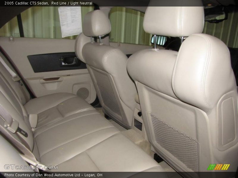 Red Line / Light Neutral 2005 Cadillac CTS Sedan