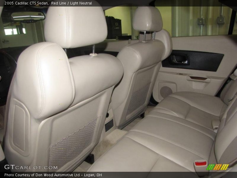 Red Line / Light Neutral 2005 Cadillac CTS Sedan