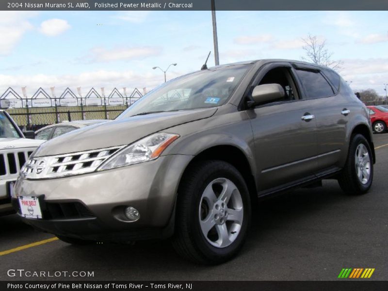 Polished Pewter Metallic / Charcoal 2004 Nissan Murano SL AWD