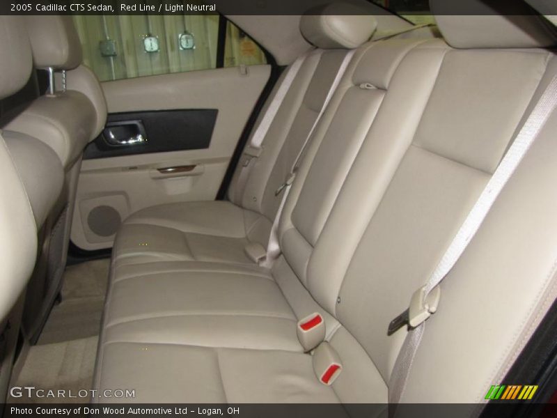 Red Line / Light Neutral 2005 Cadillac CTS Sedan