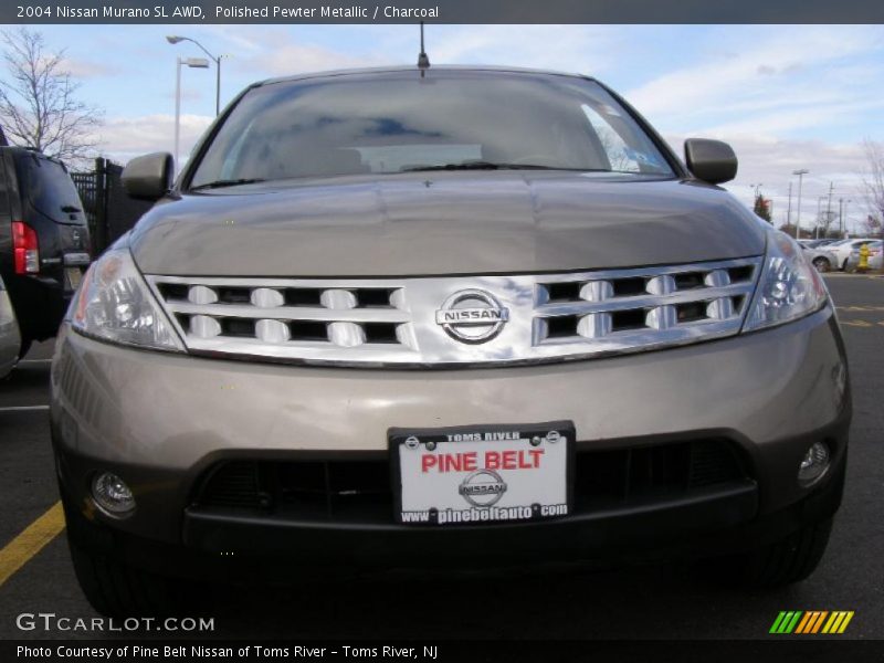 Polished Pewter Metallic / Charcoal 2004 Nissan Murano SL AWD