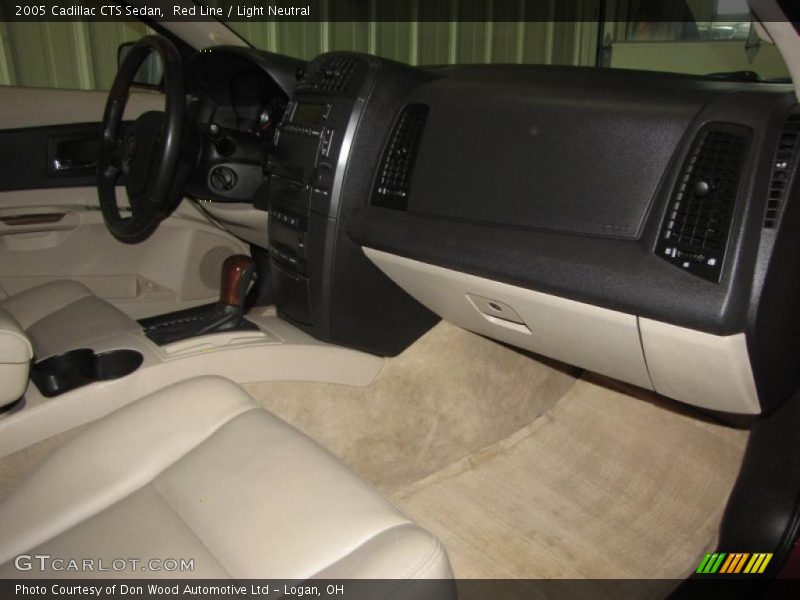 Red Line / Light Neutral 2005 Cadillac CTS Sedan
