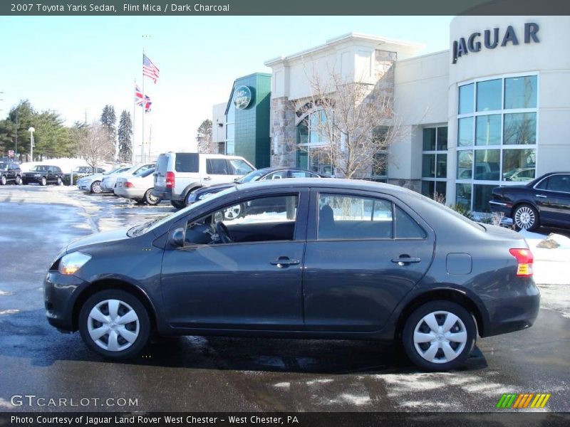Flint Mica / Dark Charcoal 2007 Toyota Yaris Sedan