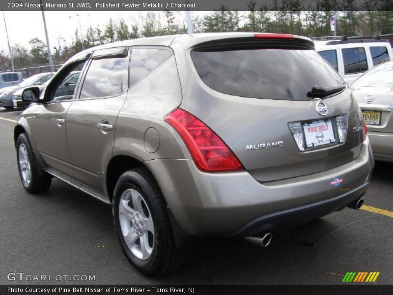 Polished Pewter Metallic / Charcoal 2004 Nissan Murano SL AWD