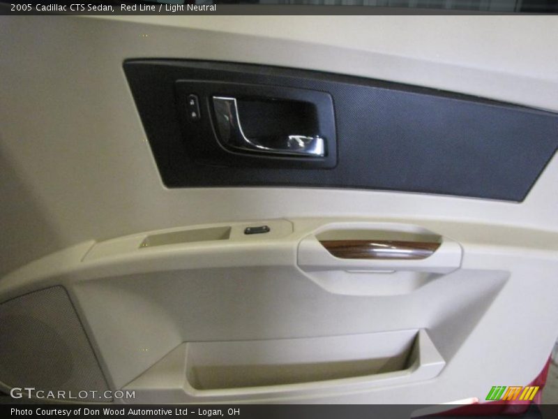 Red Line / Light Neutral 2005 Cadillac CTS Sedan