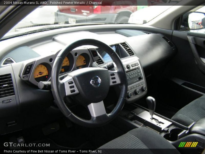 Polished Pewter Metallic / Charcoal 2004 Nissan Murano SL AWD