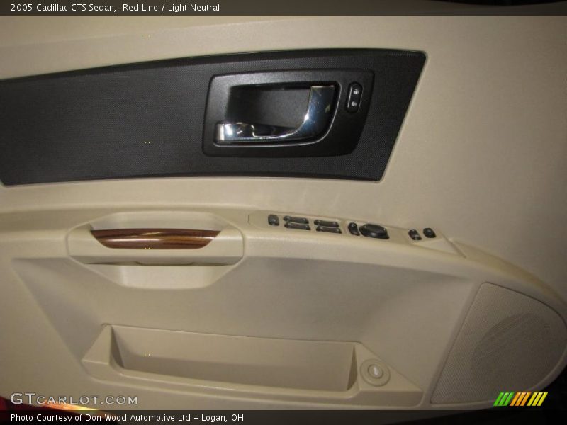 Red Line / Light Neutral 2005 Cadillac CTS Sedan