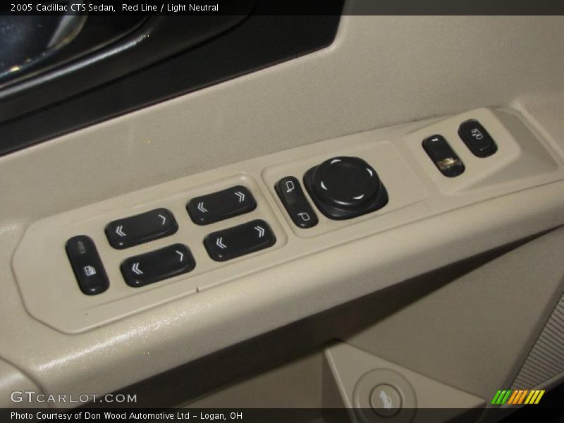 Red Line / Light Neutral 2005 Cadillac CTS Sedan