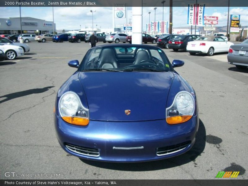 Zenith Blue Metallic / Black 2000 Porsche Boxster