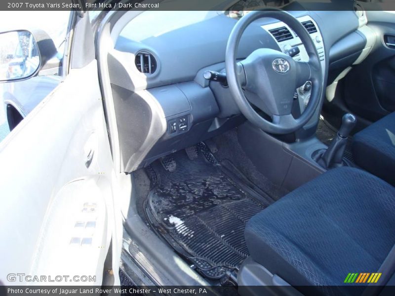 Flint Mica / Dark Charcoal 2007 Toyota Yaris Sedan