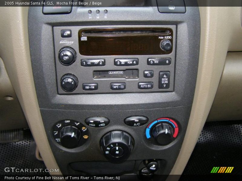 Mocha Frost Beige / Beige 2005 Hyundai Santa Fe GLS
