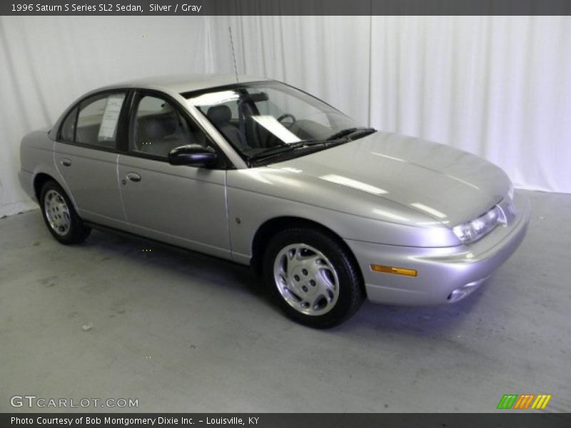 Silver / Gray 1996 Saturn S Series SL2 Sedan
