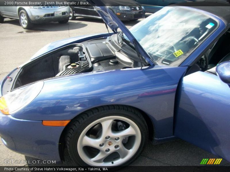 Zenith Blue Metallic / Black 2000 Porsche Boxster