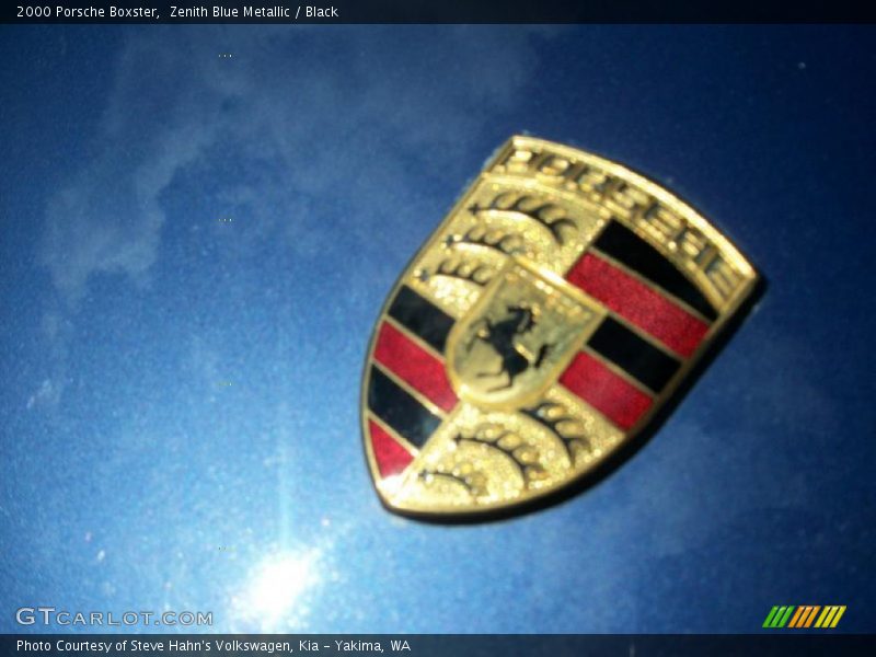 Zenith Blue Metallic / Black 2000 Porsche Boxster