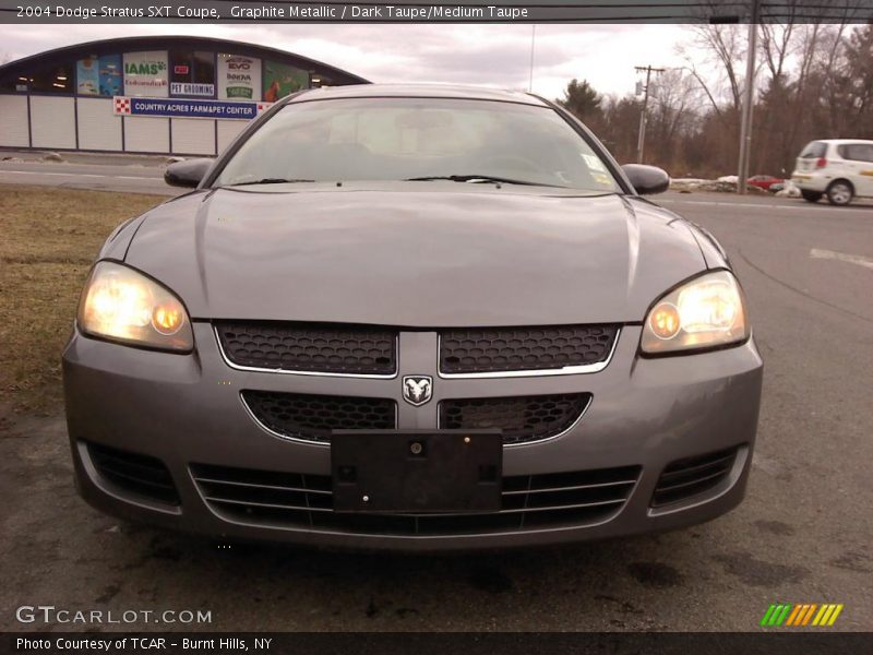 Graphite Metallic / Dark Taupe/Medium Taupe 2004 Dodge Stratus SXT Coupe