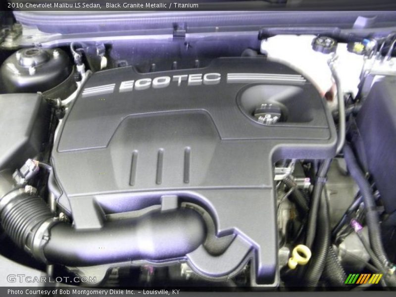 Black Granite Metallic / Titanium 2010 Chevrolet Malibu LS Sedan