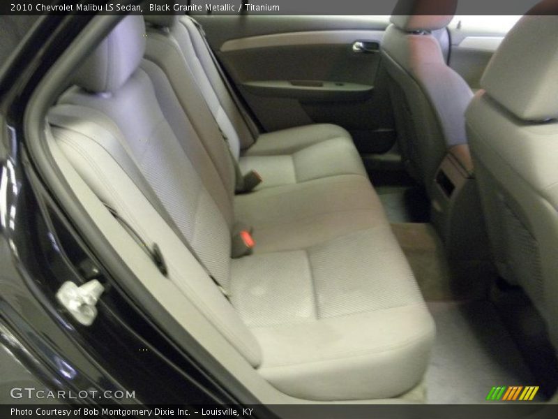 Black Granite Metallic / Titanium 2010 Chevrolet Malibu LS Sedan