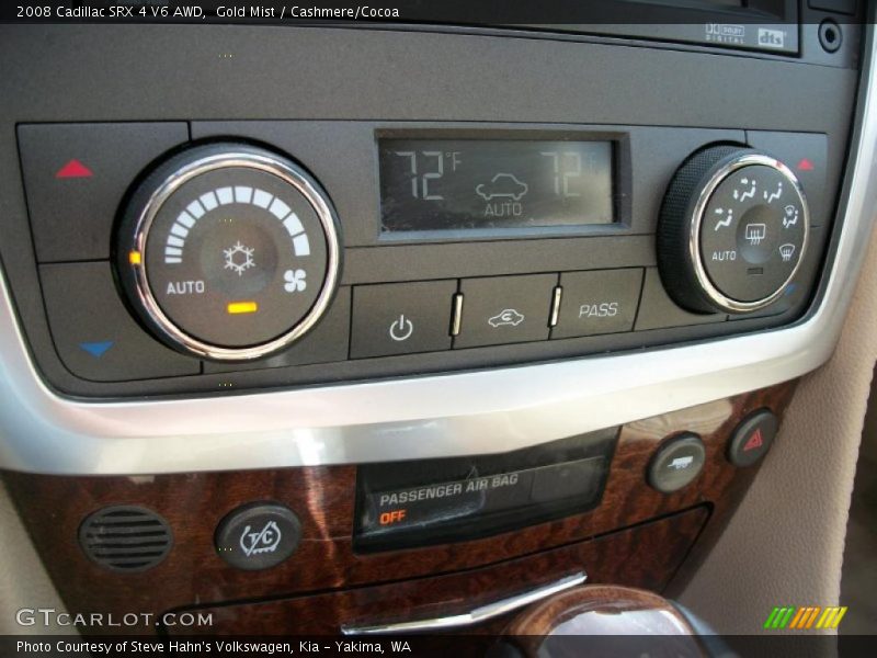 Gold Mist / Cashmere/Cocoa 2008 Cadillac SRX 4 V6 AWD