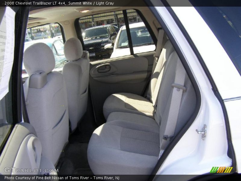 Summit White / Light Gray 2008 Chevrolet TrailBlazer LT 4x4