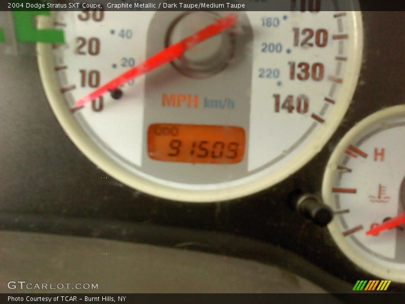 Graphite Metallic / Dark Taupe/Medium Taupe 2004 Dodge Stratus SXT Coupe