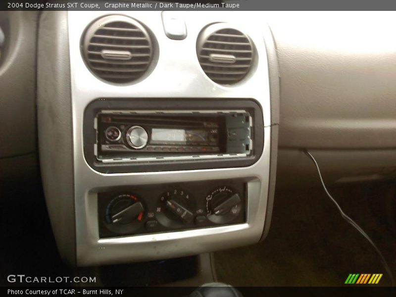 Graphite Metallic / Dark Taupe/Medium Taupe 2004 Dodge Stratus SXT Coupe