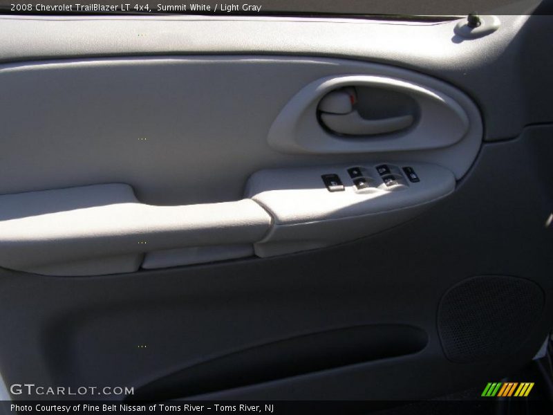 Summit White / Light Gray 2008 Chevrolet TrailBlazer LT 4x4