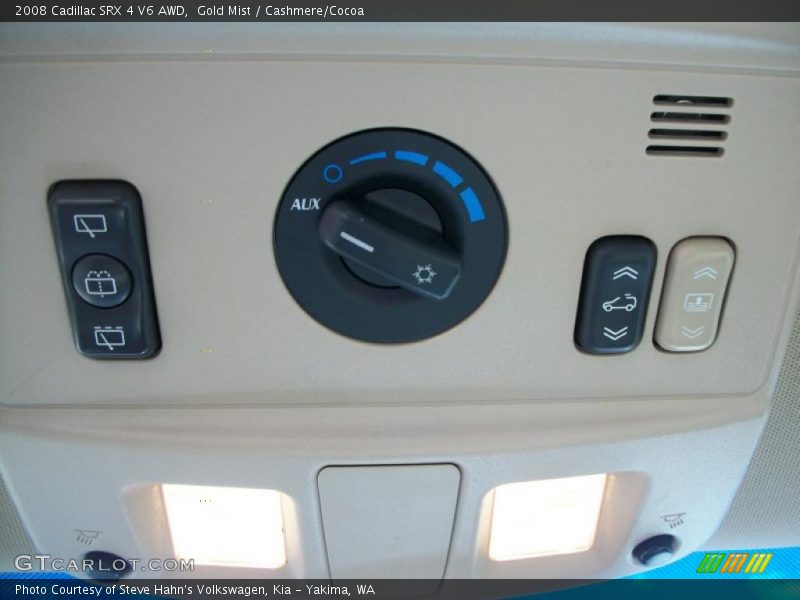 Gold Mist / Cashmere/Cocoa 2008 Cadillac SRX 4 V6 AWD