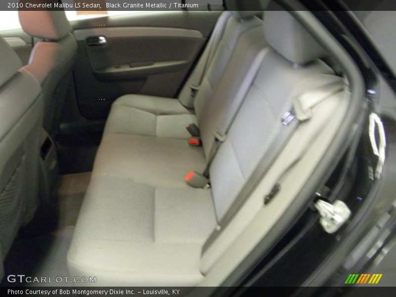 Black Granite Metallic / Titanium 2010 Chevrolet Malibu LS Sedan
