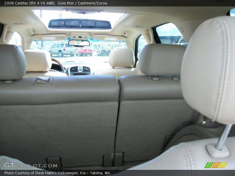 Gold Mist / Cashmere/Cocoa 2008 Cadillac SRX 4 V6 AWD