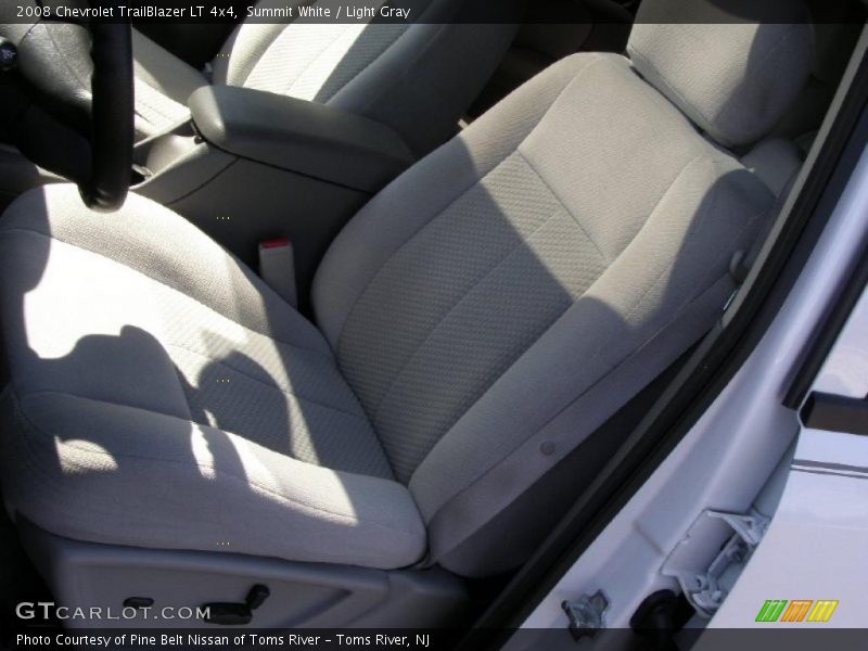 Summit White / Light Gray 2008 Chevrolet TrailBlazer LT 4x4