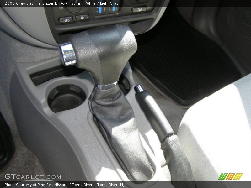 Summit White / Light Gray 2008 Chevrolet TrailBlazer LT 4x4