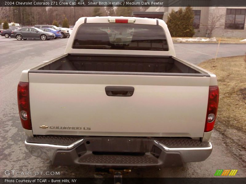 Silver Birch Metallic / Medium Dark Pewter 2004 Chevrolet Colorado Z71 Crew Cab 4x4