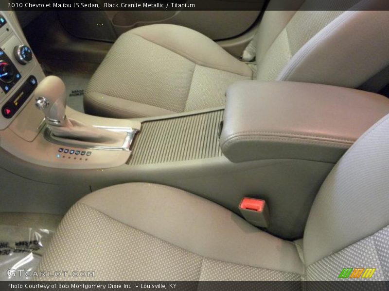 Black Granite Metallic / Titanium 2010 Chevrolet Malibu LS Sedan