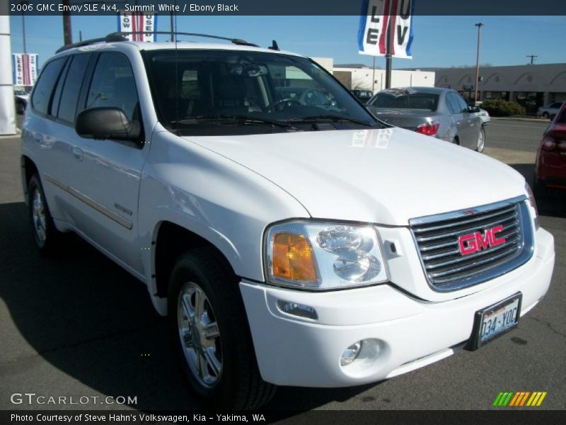 Summit White / Ebony Black 2006 GMC Envoy SLE 4x4