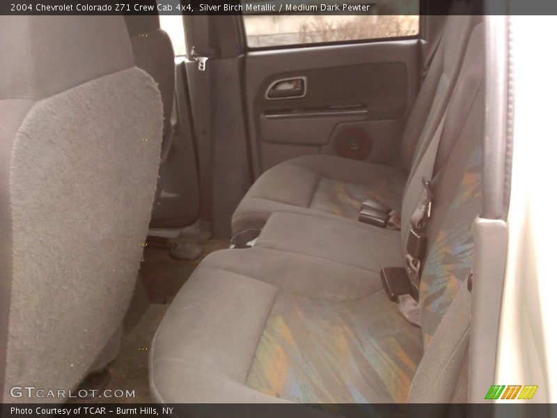 Silver Birch Metallic / Medium Dark Pewter 2004 Chevrolet Colorado Z71 Crew Cab 4x4