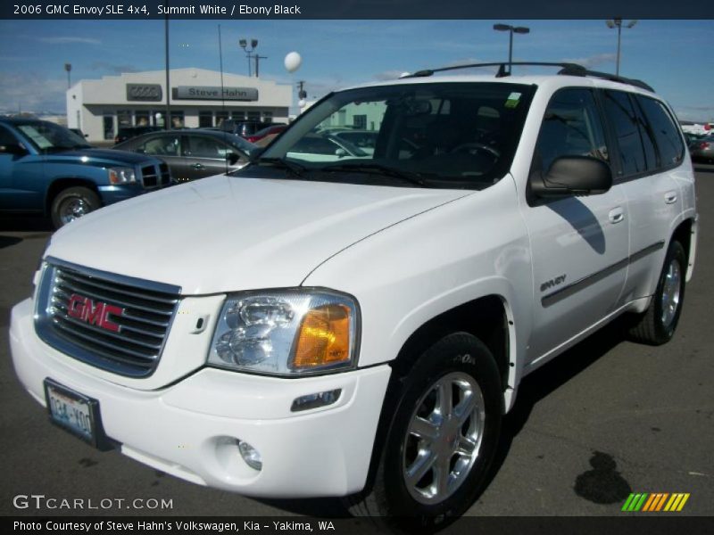Summit White / Ebony Black 2006 GMC Envoy SLE 4x4