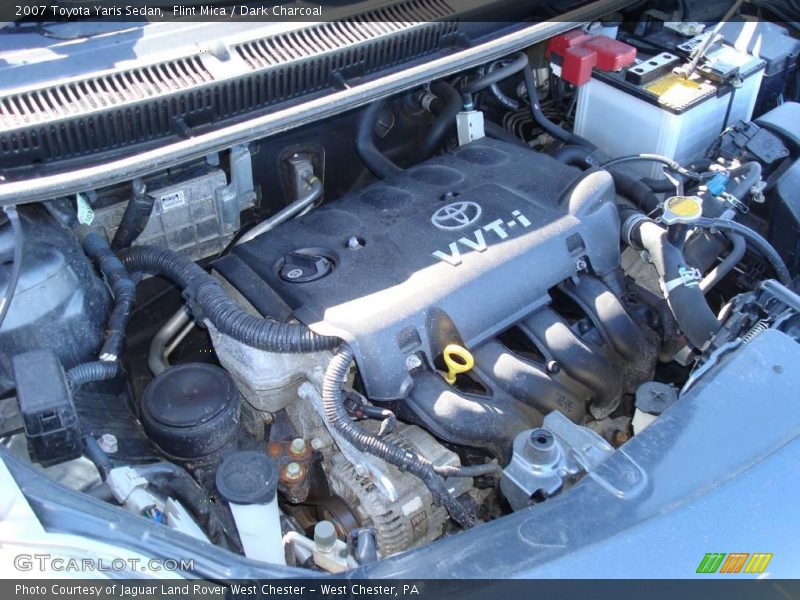 Flint Mica / Dark Charcoal 2007 Toyota Yaris Sedan
