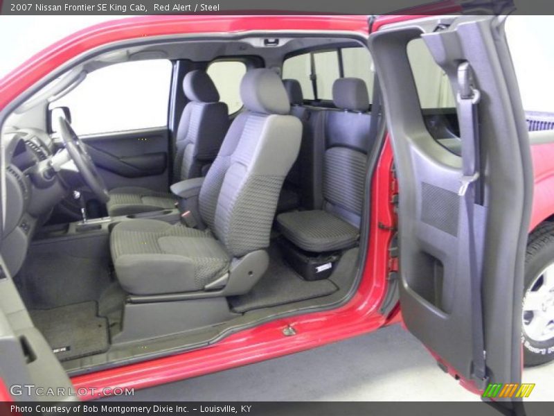 Red Alert / Steel 2007 Nissan Frontier SE King Cab