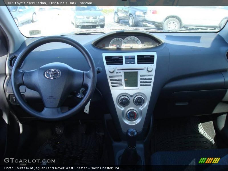 Flint Mica / Dark Charcoal 2007 Toyota Yaris Sedan