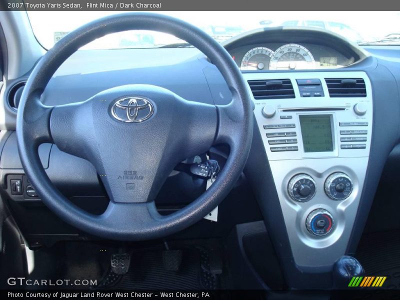 Flint Mica / Dark Charcoal 2007 Toyota Yaris Sedan