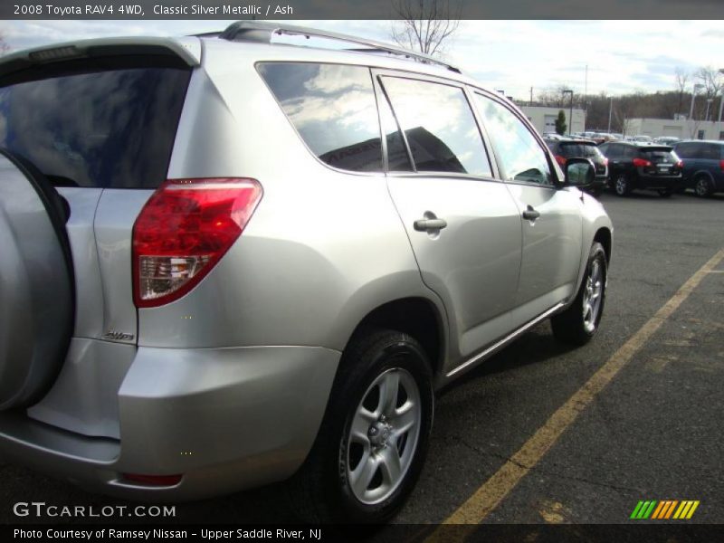 Classic Silver Metallic / Ash 2008 Toyota RAV4 4WD