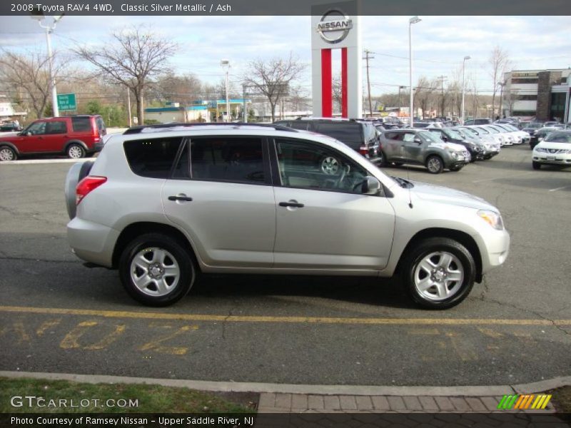 Classic Silver Metallic / Ash 2008 Toyota RAV4 4WD