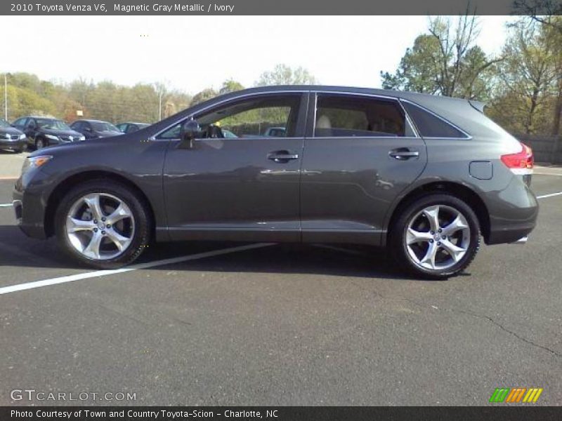 Magnetic Gray Metallic / Ivory 2010 Toyota Venza V6