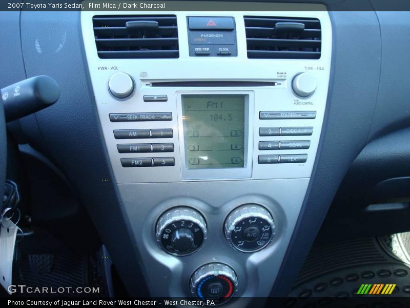 Flint Mica / Dark Charcoal 2007 Toyota Yaris Sedan
