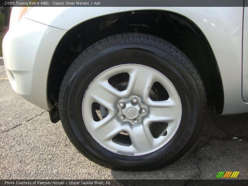 Classic Silver Metallic / Ash 2008 Toyota RAV4 4WD